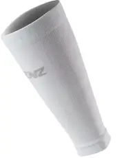 Lenz Compression 1.0 Socks Cuff Shin Sleeve, white, Size S for Men