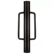 MIXXIDEA Fence Post Driver T Post Head Fence with Handle Steel Post Hole Digg...