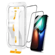 Tough On 2 Pack Tempered Glass Screen Protector with Installation Kit for iPhone 15 Plus - Clear