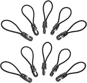 KICHOUSE 20pcs High Elasticity Bungee Cord with Hooks for Luggage and Camping Durable Multifunctional Hanging Rope for Secure Tie Down Travel Friendly and User Friendly Design