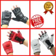 Half Finger Boxing Gloves PU Leather MMA Fighting Kick Boxing Gloves