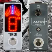 Rowin LEF-332 Looper Guitar Effect Pedal with USB port + Tuner Deal New