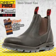 Redback UBOK Non Safety Work Boots NO Steel Toe Elastic Sided Bobcat GENUINE
