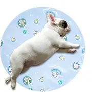 Cooling Mat for Dogs | Cool Pad for Dogs,Washable Waterproof Non-Slip Blanket for Kennel Crate Indoor Travel Car Camping Outdoor