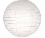 10 PCS 24 Inches Large White Paper Lanterns