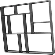 MOBUTOFU Concrete Paver Mold Reusable Pavement Mould for DIY Garden Pathway Plastic for Stepping Stones for Landscaping and Decoration