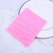 Bark Texture Mold Cake Impression Mats Tree Fondant DIY Baking Molds Silicone