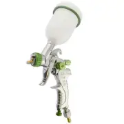 Green Professional Mini HVLP Spray Gun Gravity Feed 1.00mm Touch Up AT524