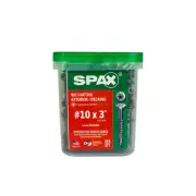 SPAX #10 x 3 Exterior Flat Head Deck Wood Screws Construction Torx T-Star Plus (