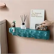 Wall Shelf Resin Floating Shelves Wall Mounted, Narrow Wall Shelf Storage Rack, Bedroom Living Room Kitchen Office Display Decor, Home Art Wall Decoration Shelves Floating