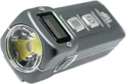 NITECORE Tup Grey Rechargeable LED Keychain Flashlight Light, 1000 Lumens, Gray