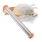 Adjustable Removable Rings Mat Dough Roller Rolling Pin Baking Tools Bakeware