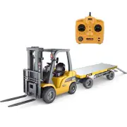 1/10 RC ForkLift Industrial Construction Engineering Vehicle Toy Trailer