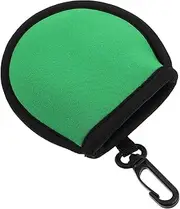 GANAZONO Portable Golf Ball Holder with Hook Durable Golf Ball Cleaning Pouch for Outdoor Sports