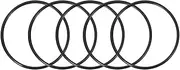 XYWHPGV Nitrile Rubber O-Rings 75mm OD 65mm ID 5mm Width, Metric -N Sealing Gasket, Pack of 5(c194e c2de7 6a72b 73b0f a3076 aa9f6