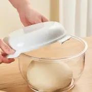 Fruit Jar Condiments Bowl with Lid Easy to Use Clear Snacks Bowl Vegetable Bowl