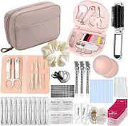 Wedding Day Emergency Kit for Bride, Bridal Emergency Kit with Makeup Bag, 26 in 1 Wedding Essential Items for Bride Daily Use Team Bride