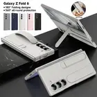 For Samsung Galaxy Z Fold 6 5 4 Shockproof Screen Protect Stand Wristband Case