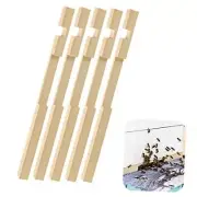 5 Pack Beehive Entrance Reducer 10 Frame Wood Bee Hive Entrance Reducer for