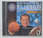 Who Wants To Be A Millionaire CD-ROM Sports Edition New Sealed