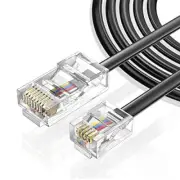 Telephone line RJ45 to RJ11 AdapterConverter Cable RJ45 8P4C Male to RJ11 6P4...