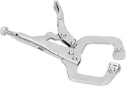 Locking Pliers C‑Shaped Woodworking Quick C-Clamp Pliers Fixing Welding Multi‑Function Tool 6in Fast Release