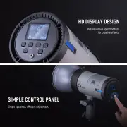 NEEWER Q300 300w 2.4g Outdoor Studio Flash Strobe with Lithium Battery