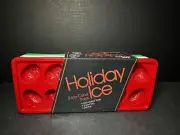 Ice Shapers Set Of 3 Slice Of Ice Cube Trays Santa, Snowmen & Trees NIP