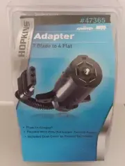 Hopkins Towing Solutions Plug In Simple 7 Blade to 4 Flat Adapter 47365