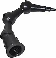 KITANDOVE Professional Flexible Caulking Tool with Rotating Nozzle for Corners and Hard to Reach Areas Durable Material Extendable Design for Bathrooms and Showers