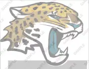 Jax Jaguars Custom Graphic Design For Full Size Helmet Decal Set