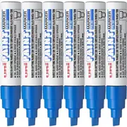 Uni-Ball PX-30 Paint Marker Chisel Tip 8mm Bold Blue Box 6