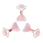 Natural Quartz Crystal Double-Head Roller Face Neck Beauty Massage Stick ❤OF