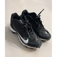 在飛比找蝦皮購物優惠-二手 Nike 棒球壘球 兒童釘鞋