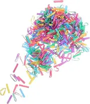 OFFIGAM Elastic Hair Ties Toddlers Girls 5 Pack Mini Rubber Bands for Colors Baby Ponytail Holders Ropes