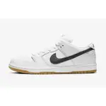 NIKE SB DUNK LOW “ORANGE LABEL” 白黑低幫休閒百搭滑板鞋CD2563-100男女鞋