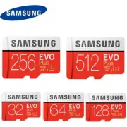 Micro SD Card SamSung Evo Plus 32GB 64G 128G 256G Class10 SDXC Memory 130MB 2025