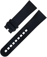 [KAVJU] For Blancpain Strap Fifty Fathoms 5000 5015 Black Watch Belt Bracelets Replacement 23mm Fluorous FKM Rubber Soft WatchBands