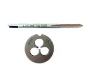 1set HSS 6-40 UN right-hand Plug tap and die Thread Threading Tool