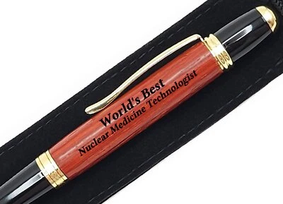 Gift For Nuclear Medicine Technologist World's Best Engraved Pen Present