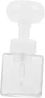 HOLIDYOYO Travel Foaming Bottle Leak Flower Design Dispenser for Soap Cosmetics Refillable Empty Container for Home Office and Vacation Use