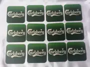 Carlsberg 12 Beer Coasters