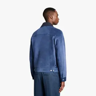 【ROOM 3703】BERLUTI Suede Blue Leather 皮衣 正品現貨A48