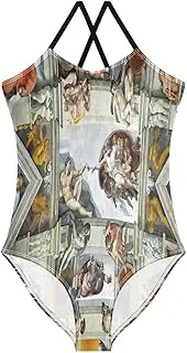 [RPLIFE] Kids Swim Suits 3-10 Y Beach Apparel, Michelangelo Paint Ceiling Sistine Chapel