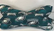 Philadelphia Eagles 3 Sided Dog Bone Shaped Neck Pillow, Lower Back Supp LG NFL
