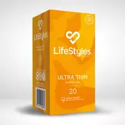 LifeStyles ULTRA THIN Sensitive Feel 20 Condoms