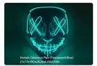 THE PURGE MASK- NEON LIGHT SCARY MASK. PAINT BALL MASK. FUN MASK. SCARY MASK.
