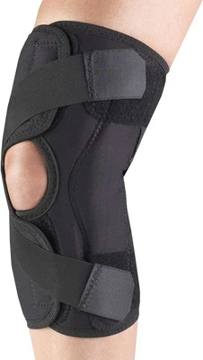 OTC Knee Stabilizer Wrap for Left Leg Osteoarthritis, Orthotex, X-Large