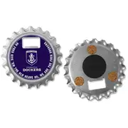 Fremantle Dockers AFL 3 in 1 Bottle Opener Coaster And Fridge Magnet