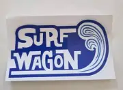 SURF WAGON Sticker / Decal SURFBOARD SURFING SURF SKATE Car